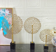 metal sea tree coral decoration, view 4 - MRSLM