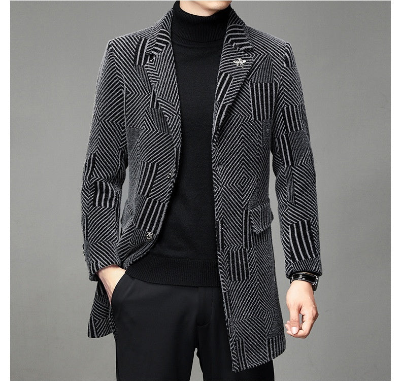 Men's windbreaker casual coat, view 10 - MRSLM