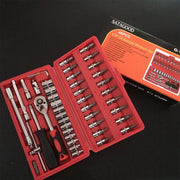 46-piece car repair tool set, view 6 - MRSLM