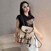 women's soft pu leather backpack - MRSLM