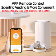 smart wifi automatic pet feeder, view 5 - MRSLM