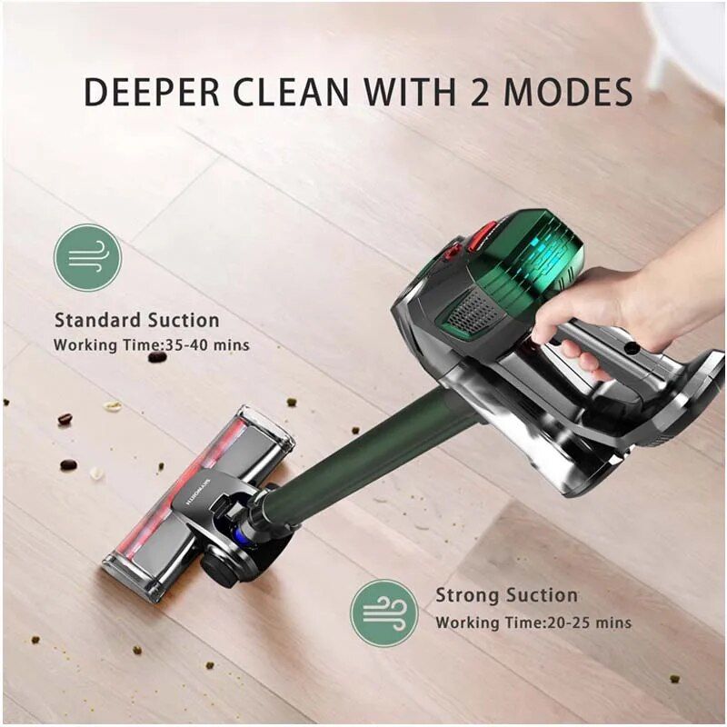 4-in-1 Lightweight Wireless Vacuum Cleaner with Powerful Suction