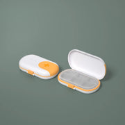 portable travel pill case with cutter, view 12 - MRSLM