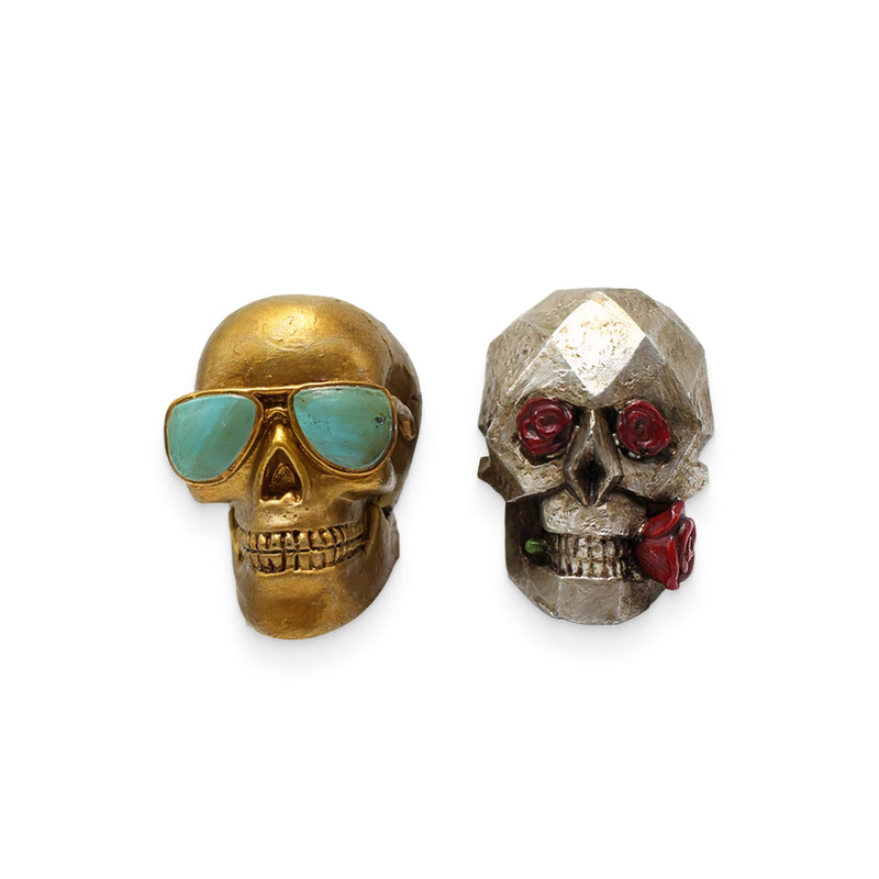 skull car air freshener duo, view 2 - MRSLM