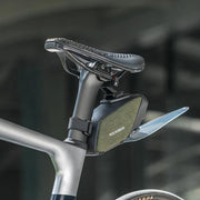 Compact waterproof bicycle saddle bag, view 7 - MRSLM