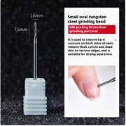 Tungsten steel nail drill bit, view 5 - MRSLM