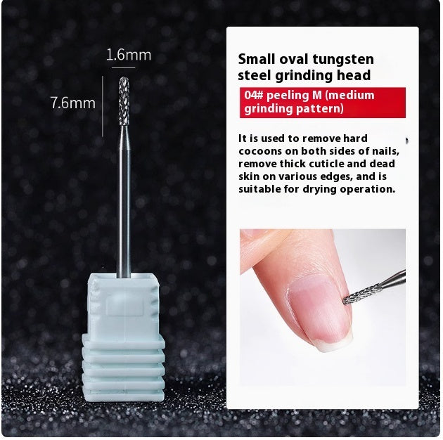 Tungsten steel nail drill bit, view 5 - MRSLM