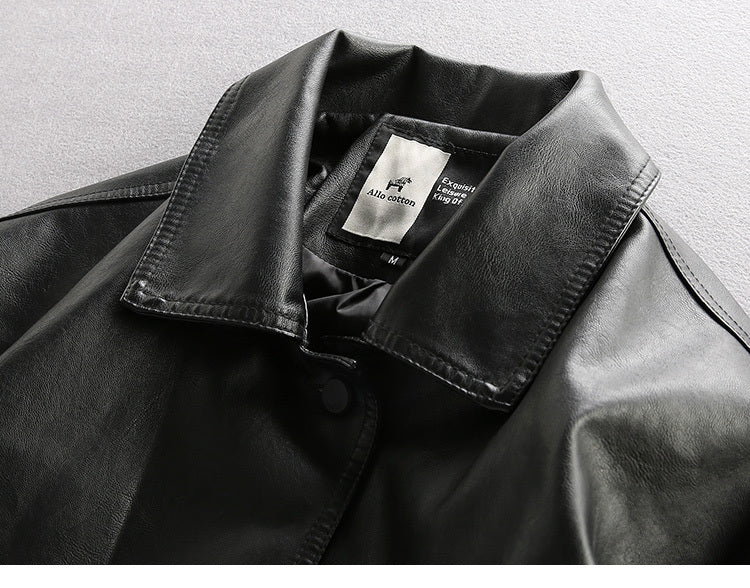 PU leather jacket, view 5 - MRSLM