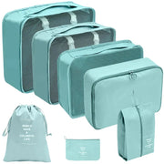 7-piece travel packing cubes set, view 4 - MRSLM