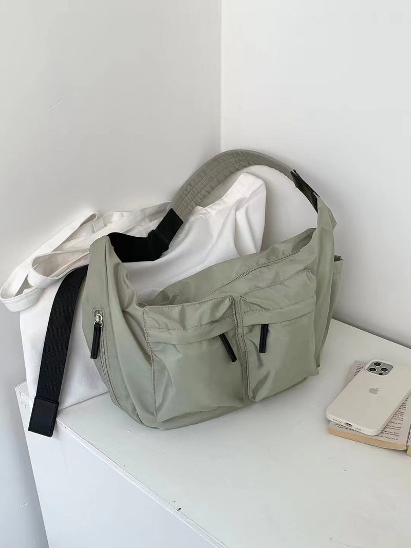 nylon crossbody bag, view 6 - MRSLM