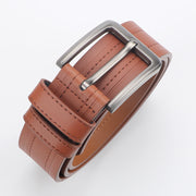 men's leather ratchet belt, view 6 - MRSLM