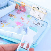 kids cartoon car seat travel tray, view 11 - MRSLM
