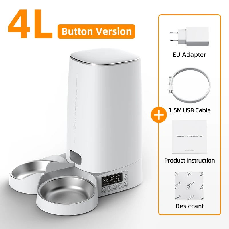 Automatic cat feeder, view 2 - MRSLM