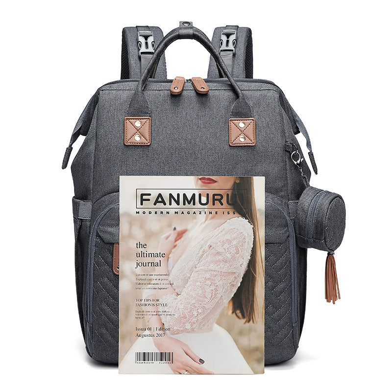 multifunctional mommy backpack, view 5 - MRSLM