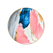 colorful cloud ceramic dinnerware set with gold inlay, view 11 - MRSLM