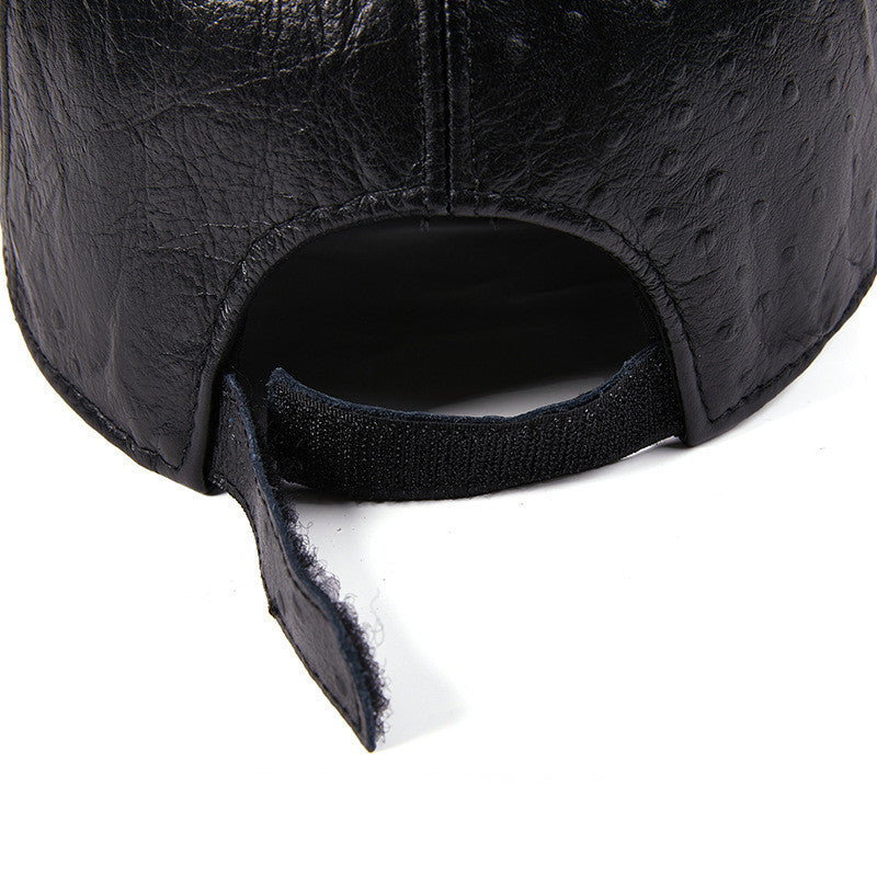 Men's cowhide baseball hat, view 5 - MRSLM