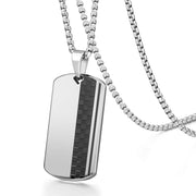 checkerboard pendant necklace, view 5 - MRSLM