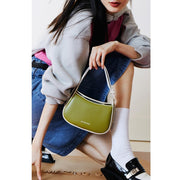 Small vintage leather hobo bag, view 9 - MRSLM