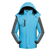Unisex fleece-lined hooded outdoor jacket, view 2 - MRSLM