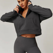 women's winter fleece hoodie, view 9 - MRSLM