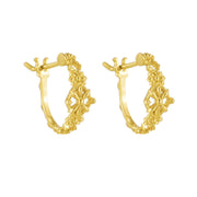 S925 silver star cross earrings, view 4 - MRSLM