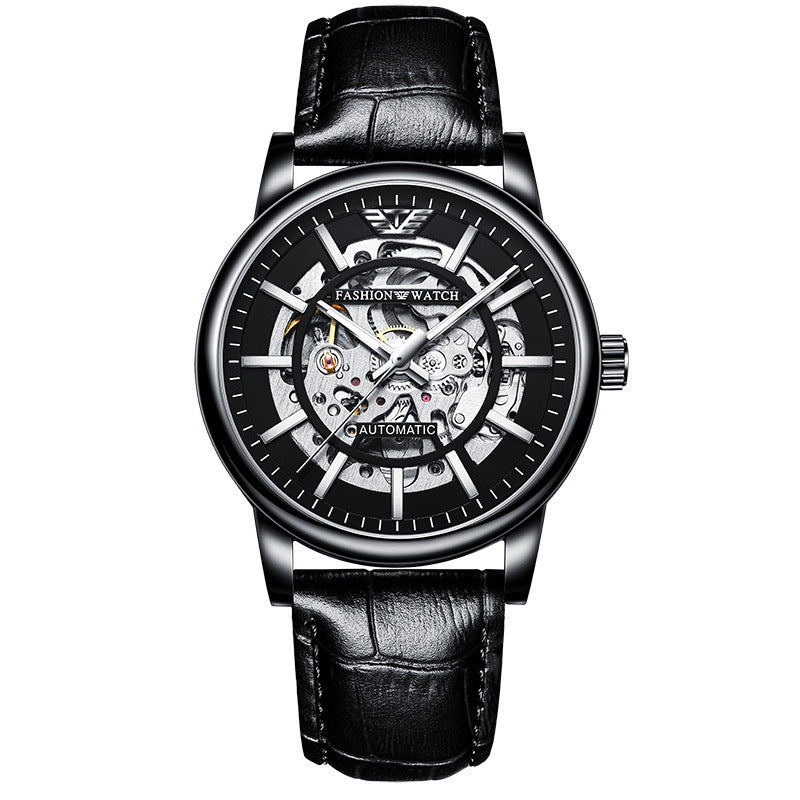 Hollowed sports men's mechanical watch, view 5 - MRSLM