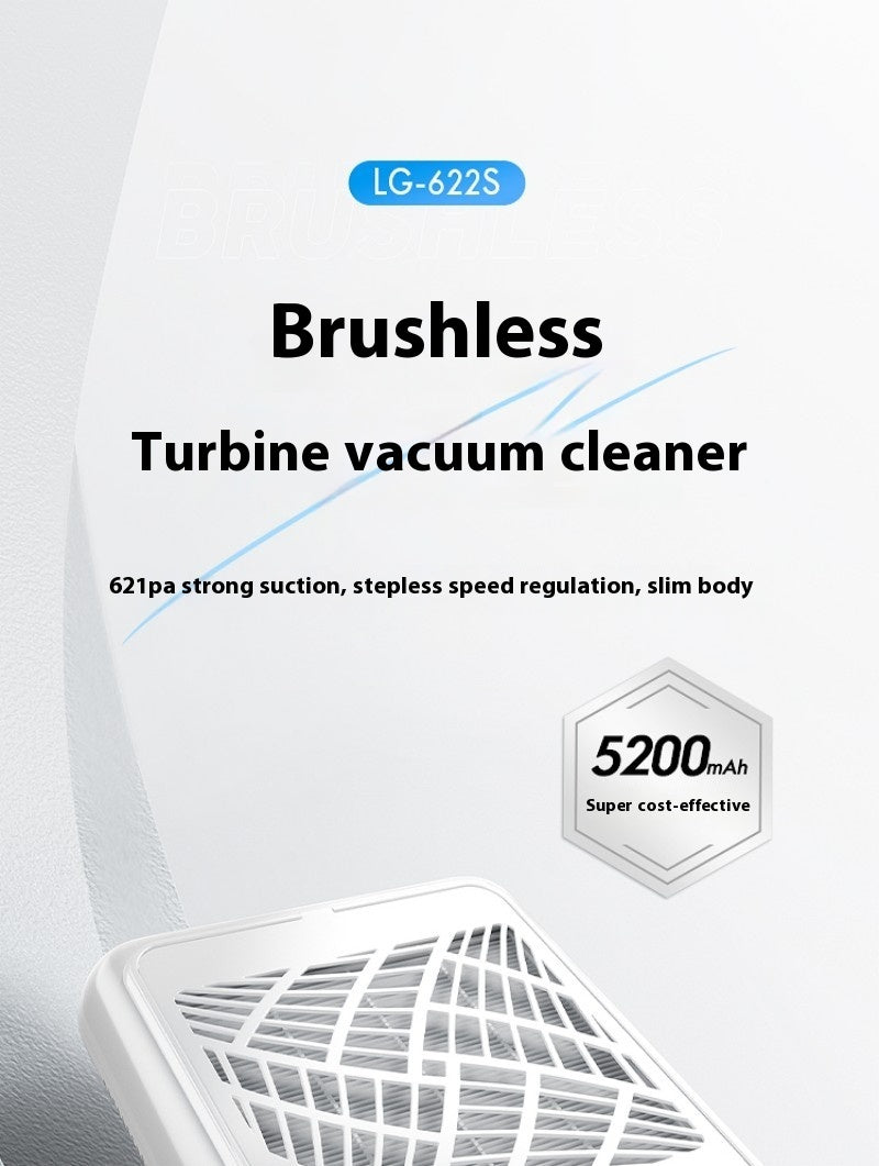 brushless turbo nail vacuum cleaner, view 5 - MRSLM