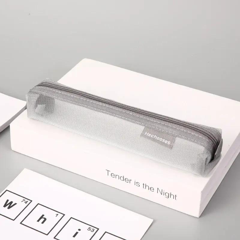 transparent mesh zipper cosmetic bag, view 6 - MRSLM