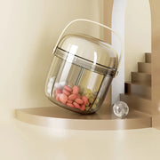 pocket waterproof pill organizer, view 3 - MRSLM