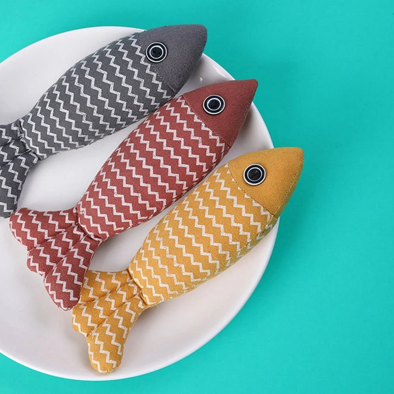 Interactive cat fish toy, view 10 - MRSLM