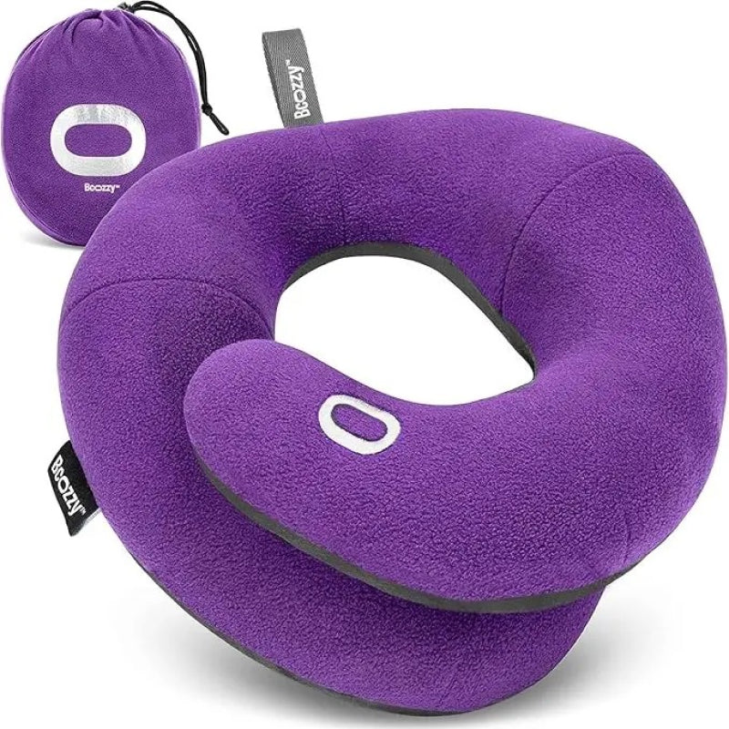 Travel neck pillow with double support, view 3 - MRSLM