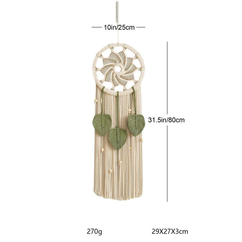 nordic hand-woven wall tapestry, view 2 - MRSLM