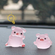 resin piggy car decoration, view 11 - MRSLM