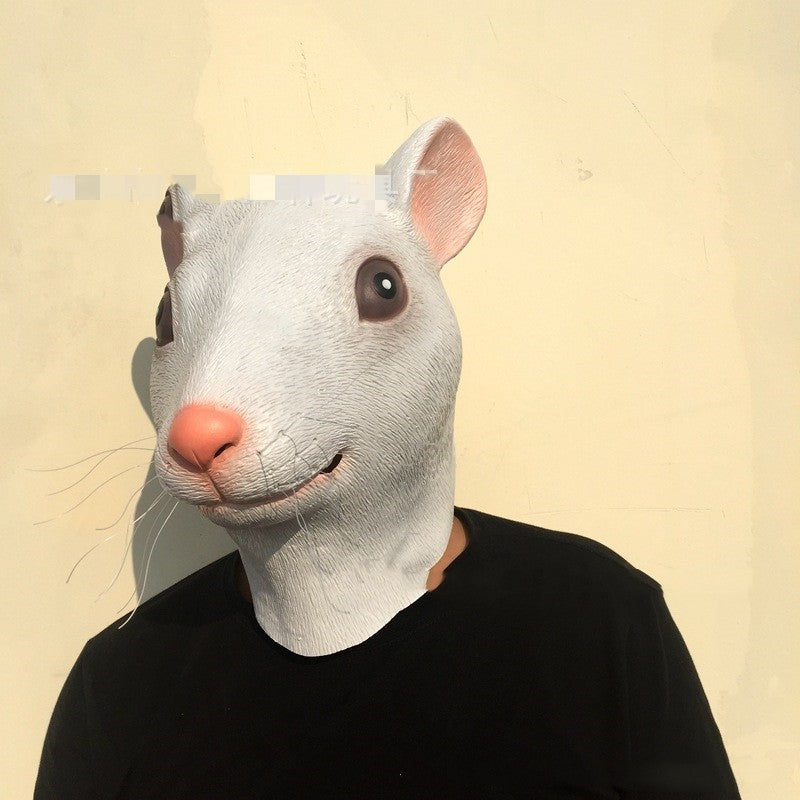 animal latex mask, view 2 - MRSLM