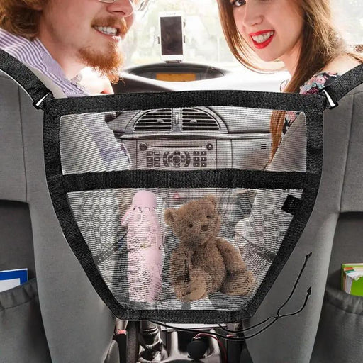 backseat dog barrier and mesh organizer - MRSLM