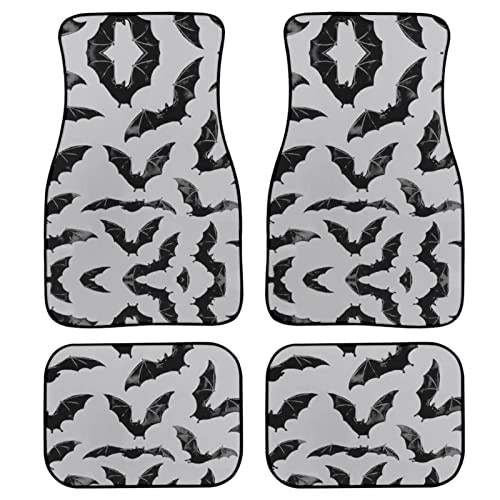 Red rose printed all-weather car floor mats, view 12 - MRSLM
