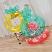 inflatable baby swim ring with seat, view 8 - MRSLM
