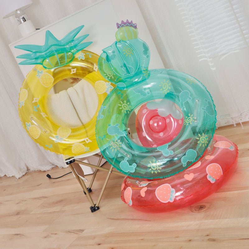 inflatable baby swim ring with seat, view 8 - MRSLM