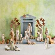 nativity manger set, view 2 - MRSLM