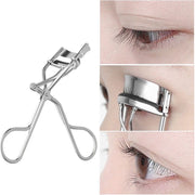 silver stainless steel eyelash curler, view 4 - MRSLM