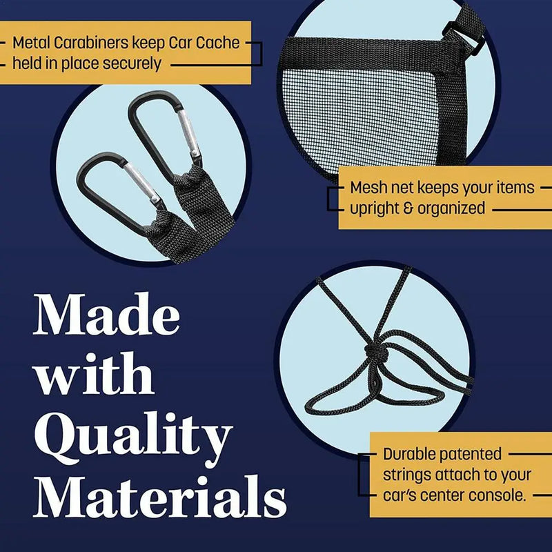 backseat dog barrier and mesh organizer, view 7 - MRSLM