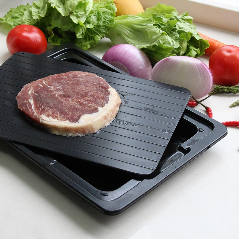 fast defrost tray for meat, fish and seafood - MRSLM