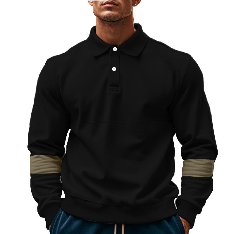 men's long-sleeved polo shirt, view 12 - MRSLM