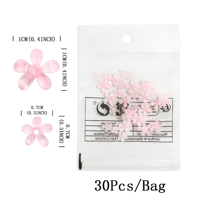 flower 3D nail art charms, view 7 - MRSLM