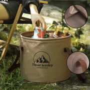 portable folding bucket, view 7 - MRSLM