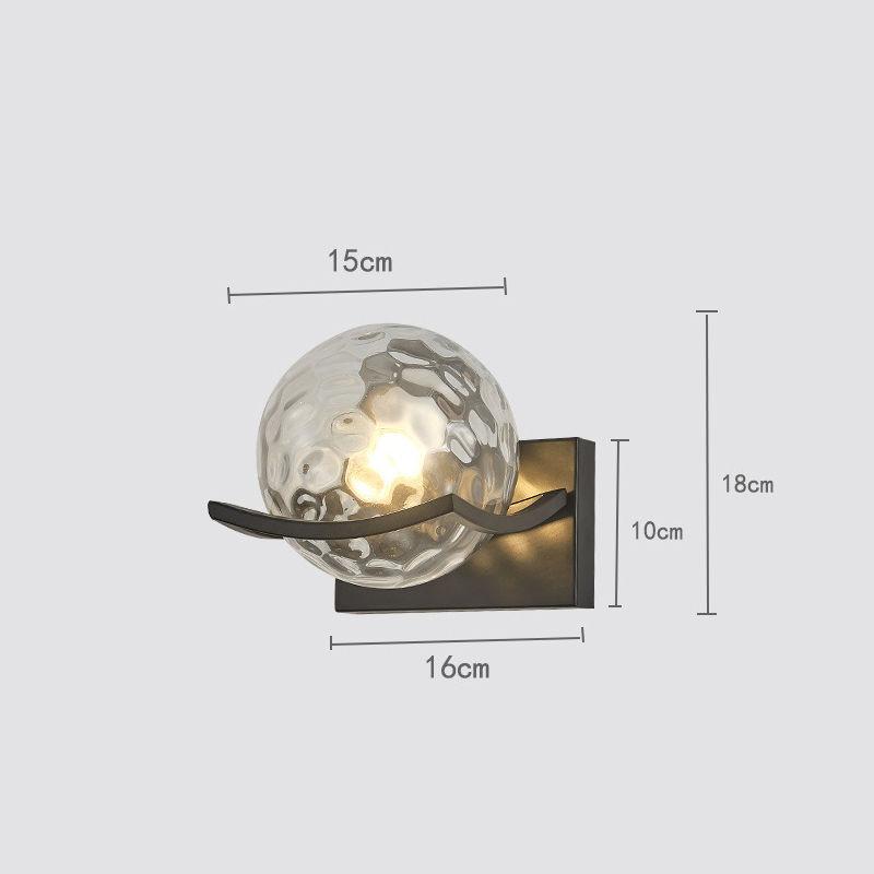 modern led wall lamp, view 4 - MRSLM