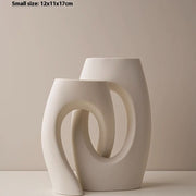 ceramic abstract vase, view 2 - MRSLM