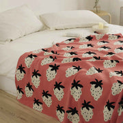 grape pattern cotton blanket, view 5 - MRSLM