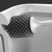 Wall-mounted silicone toilet brush, view 5 - MRSLM