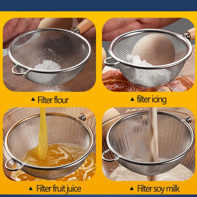stainless steel colander, view 10 - MRSLM
